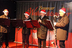 Weihnachtszauber mit dem Bregenzer Klarinettenquartett - Weihnachtsmarkt in der Bregenzer Oberstadt